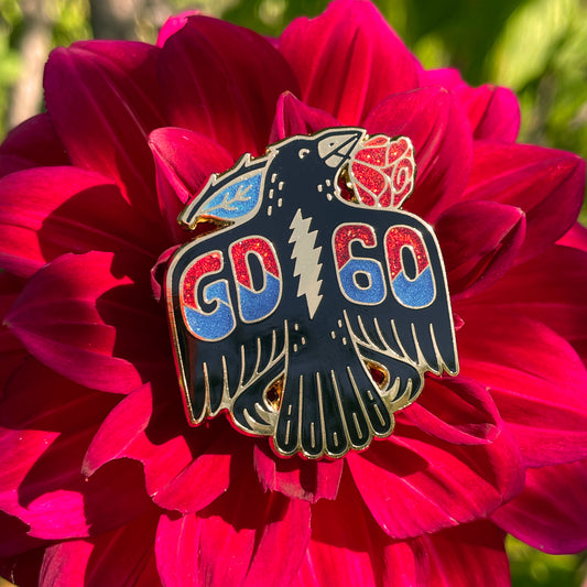 Grateful Dead 60th Anniversary Pin